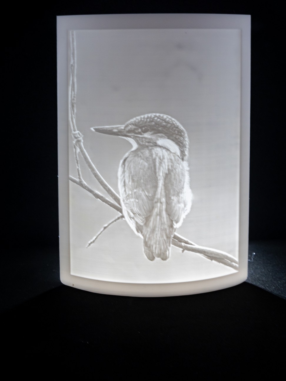 Lithophan Kunstwerk